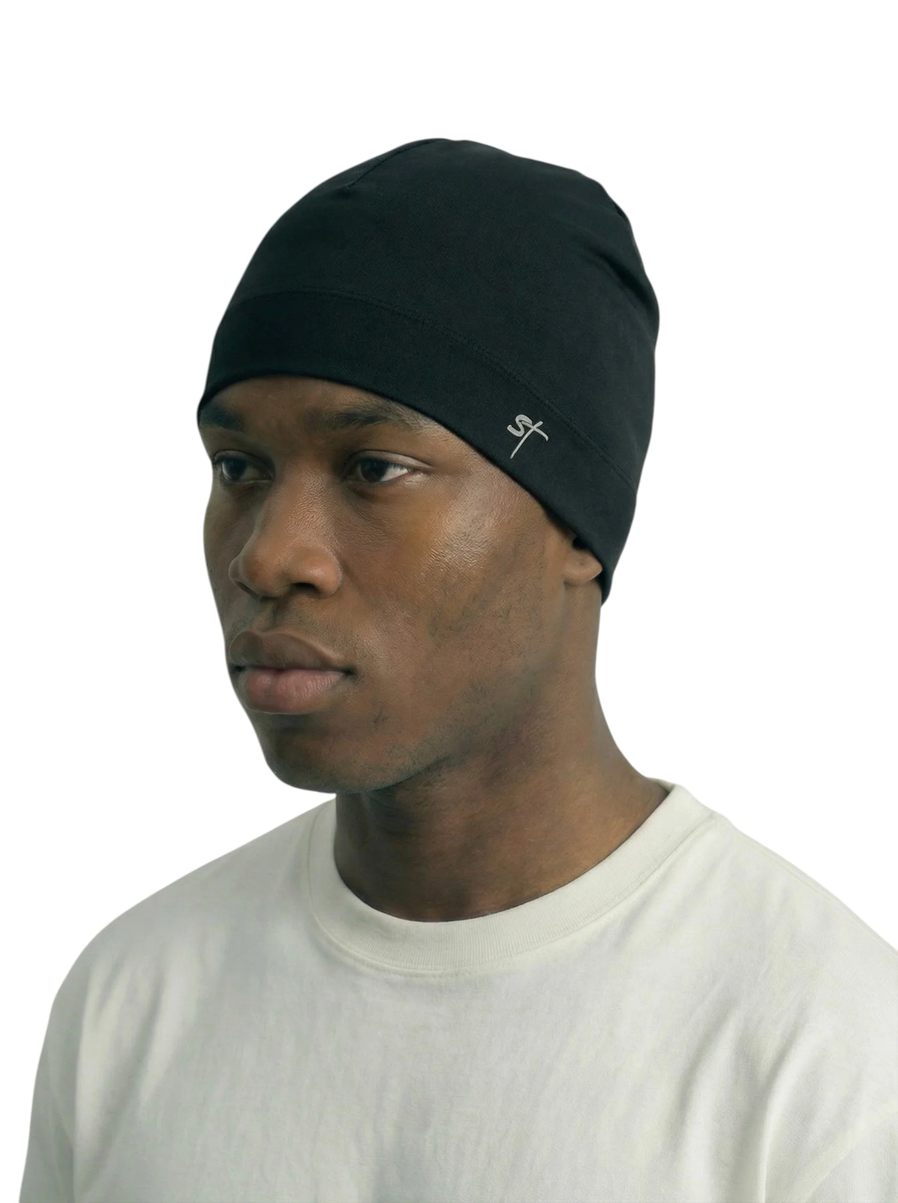 STSL® Performance Beanie – Black (ST Logo) - Image 3