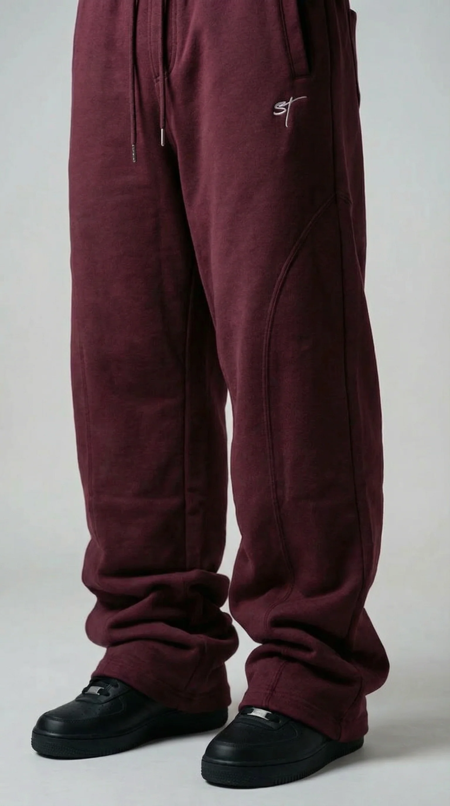 STSL® Joggers – Saints Lost #2 (Burgundy)