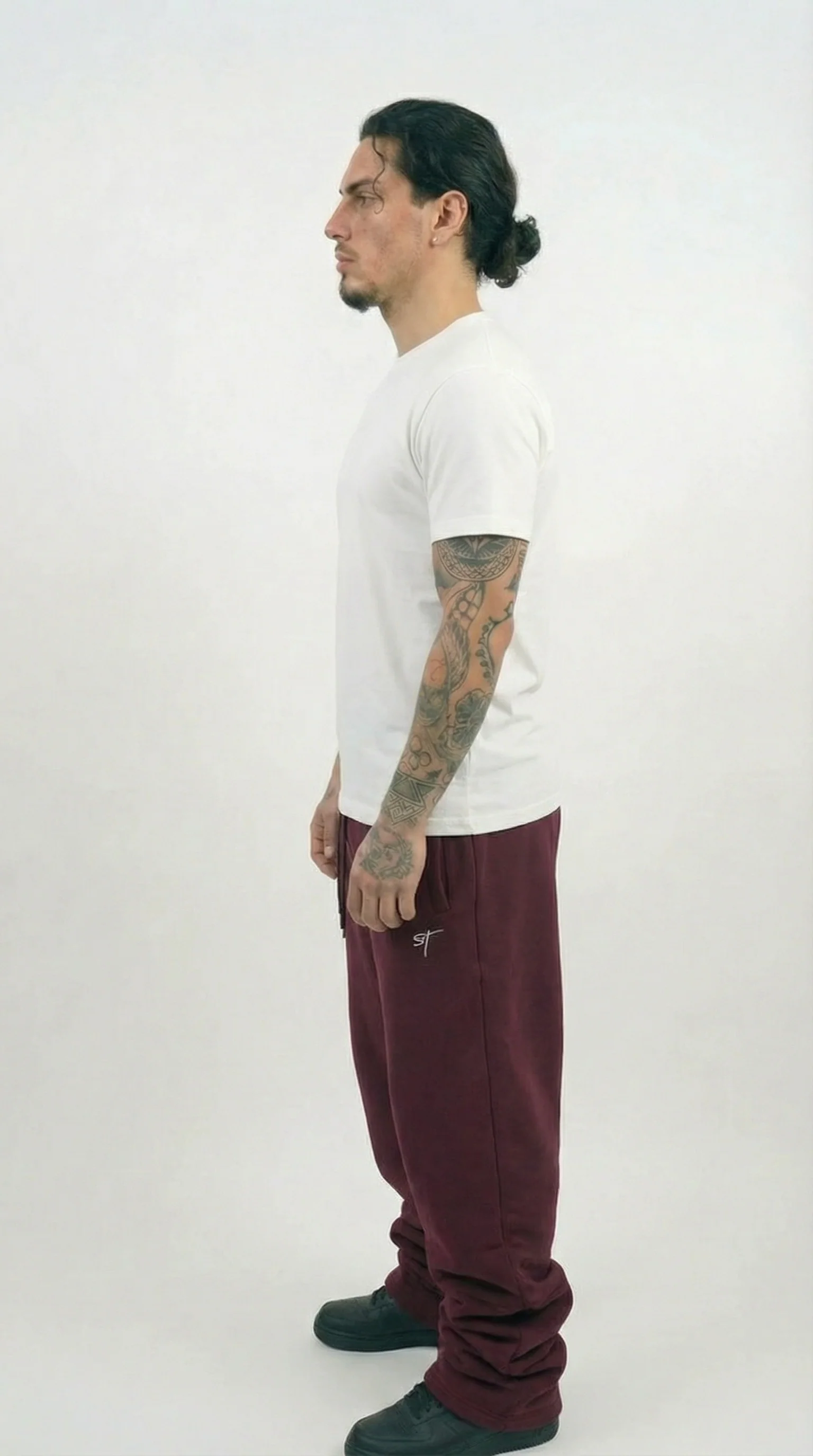 STSL® Joggers – Saints Lost #2 (Burgundy) - Image 3